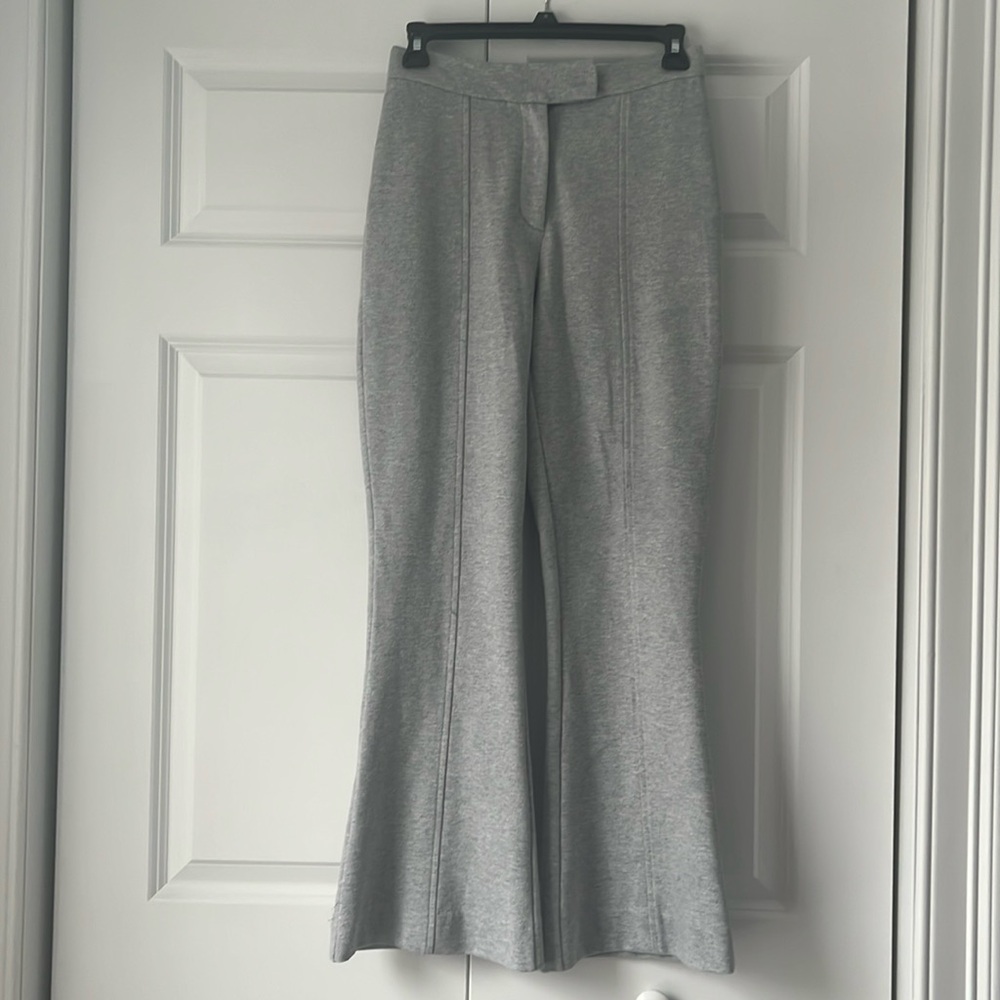Grey Topshop boot cut pants